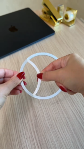 Under Desk Wireless Charger, Invisible Built-in 15W Fast Wireless Charging Pad