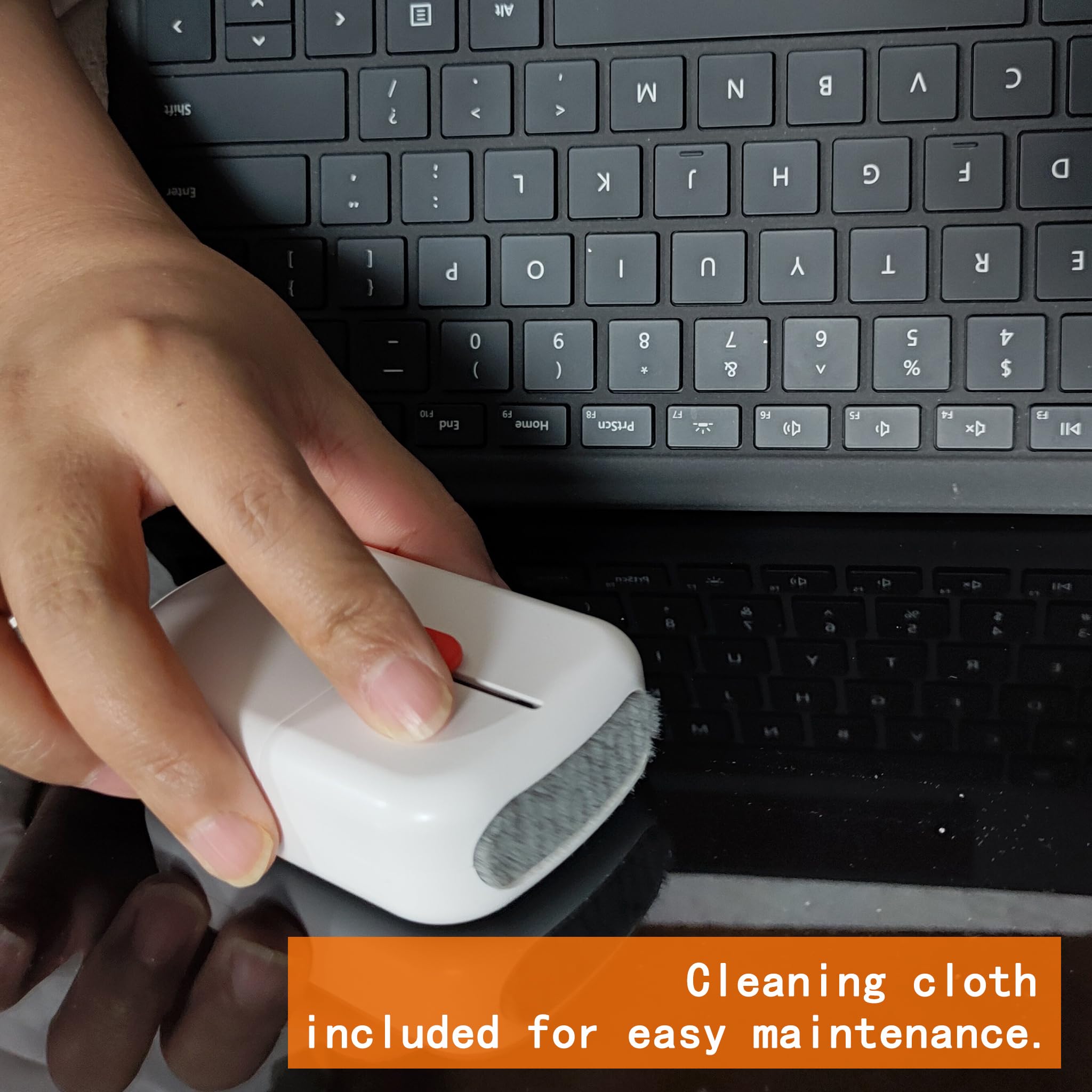 Retractable Mini Keyboard Cleaning Brush