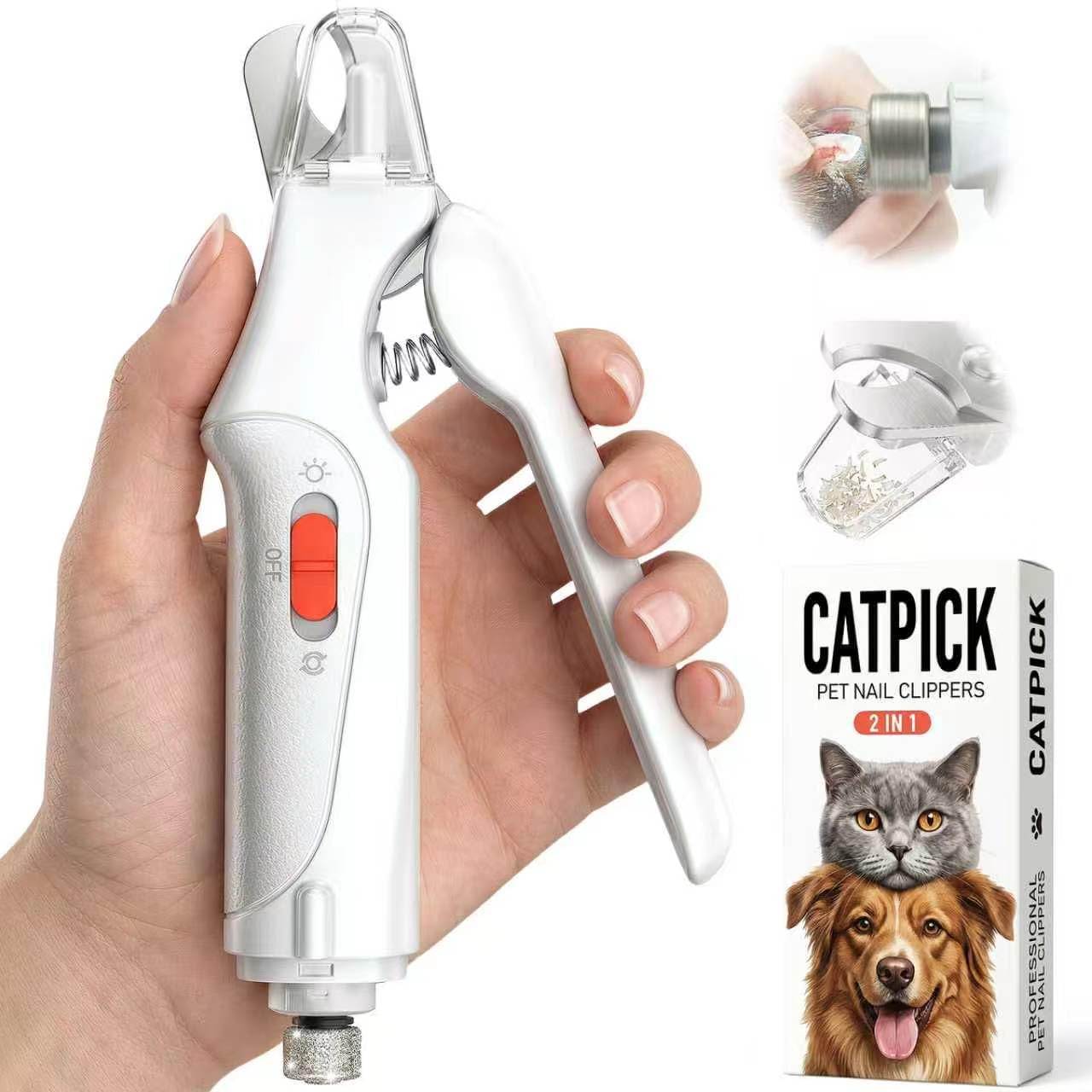 CATPICK 2-in-1 Cat Nail Clippers & Dog Nail Clippers Trimmers