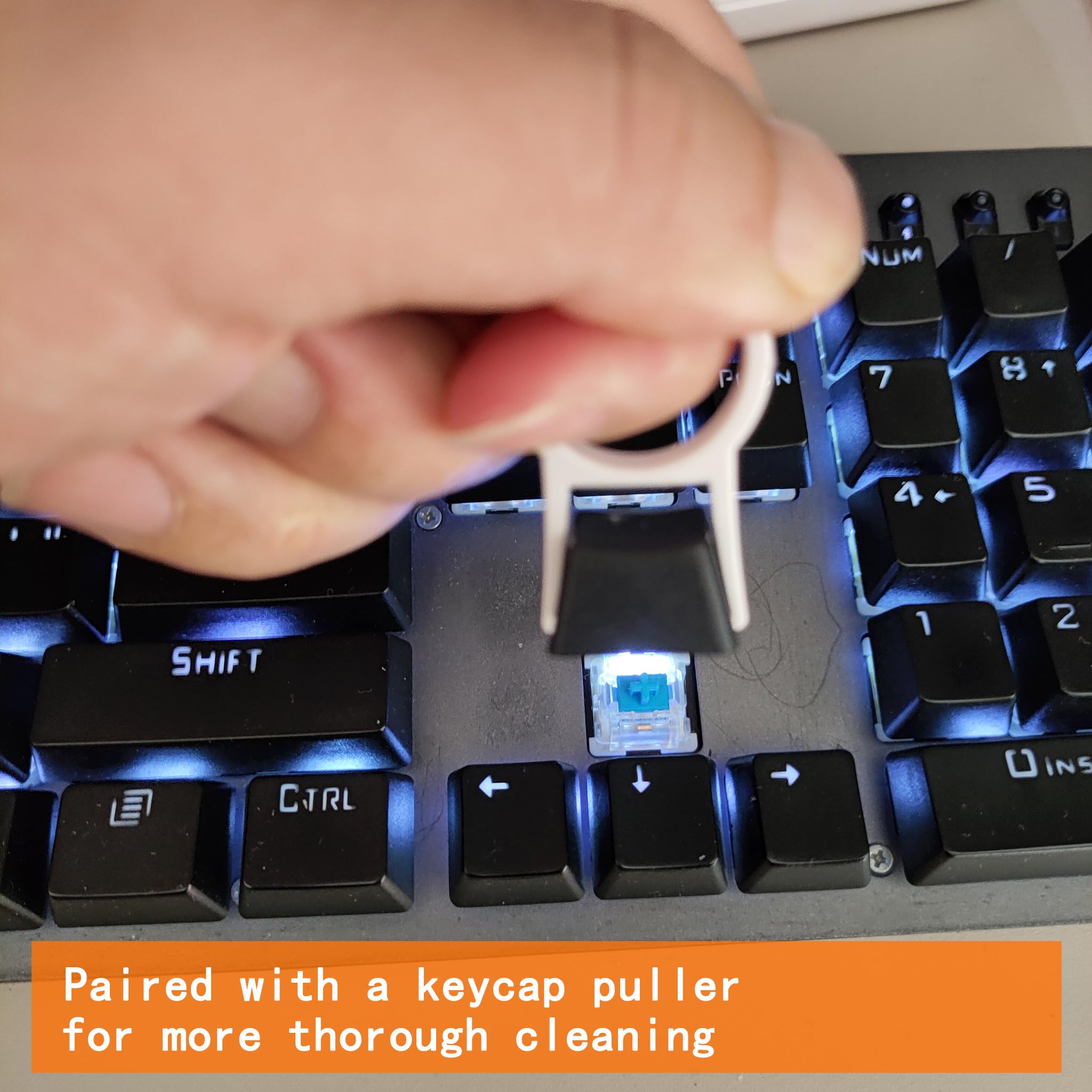 Retractable Mini Keyboard Cleaning Brush