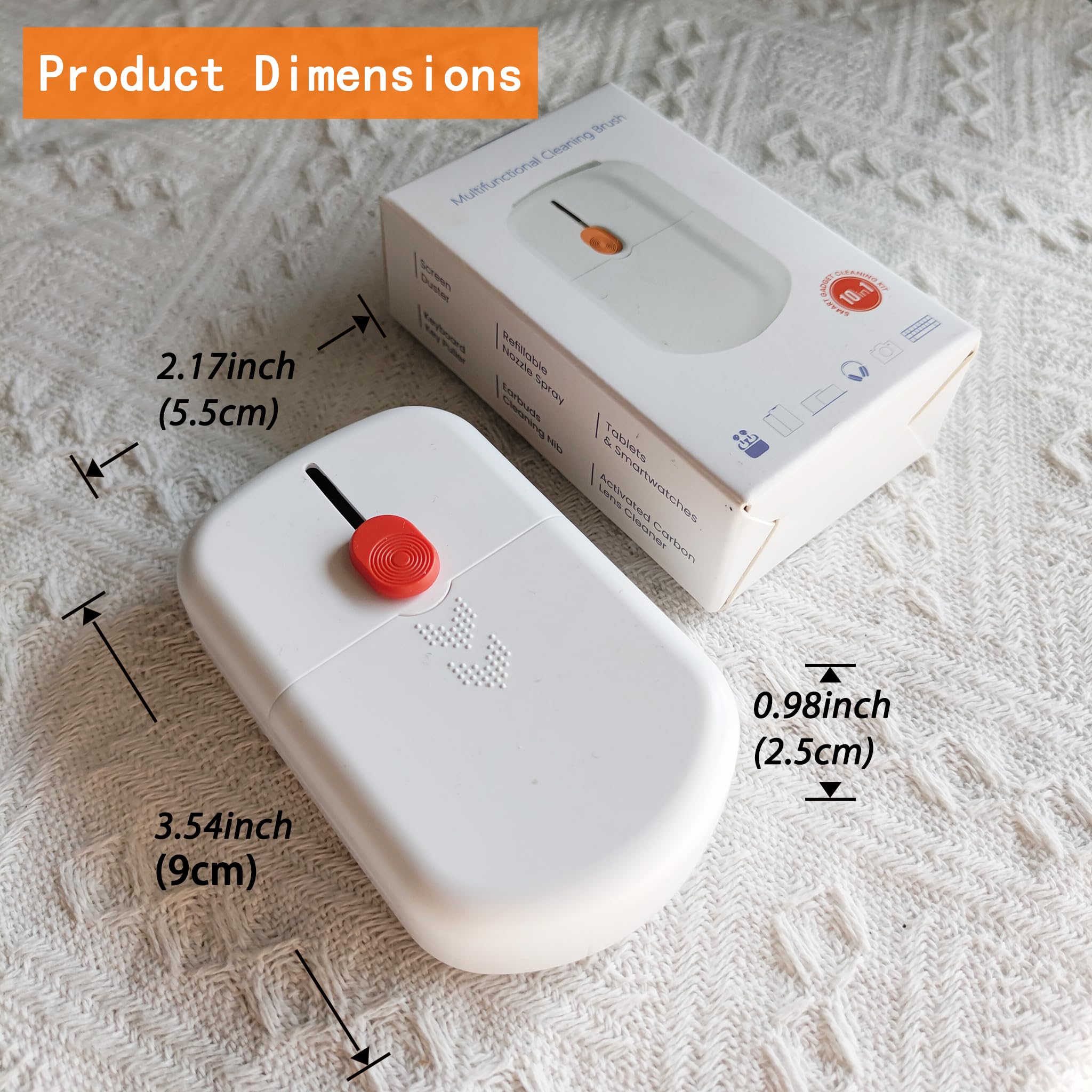 Retractable Mini Keyboard Cleaning Brush