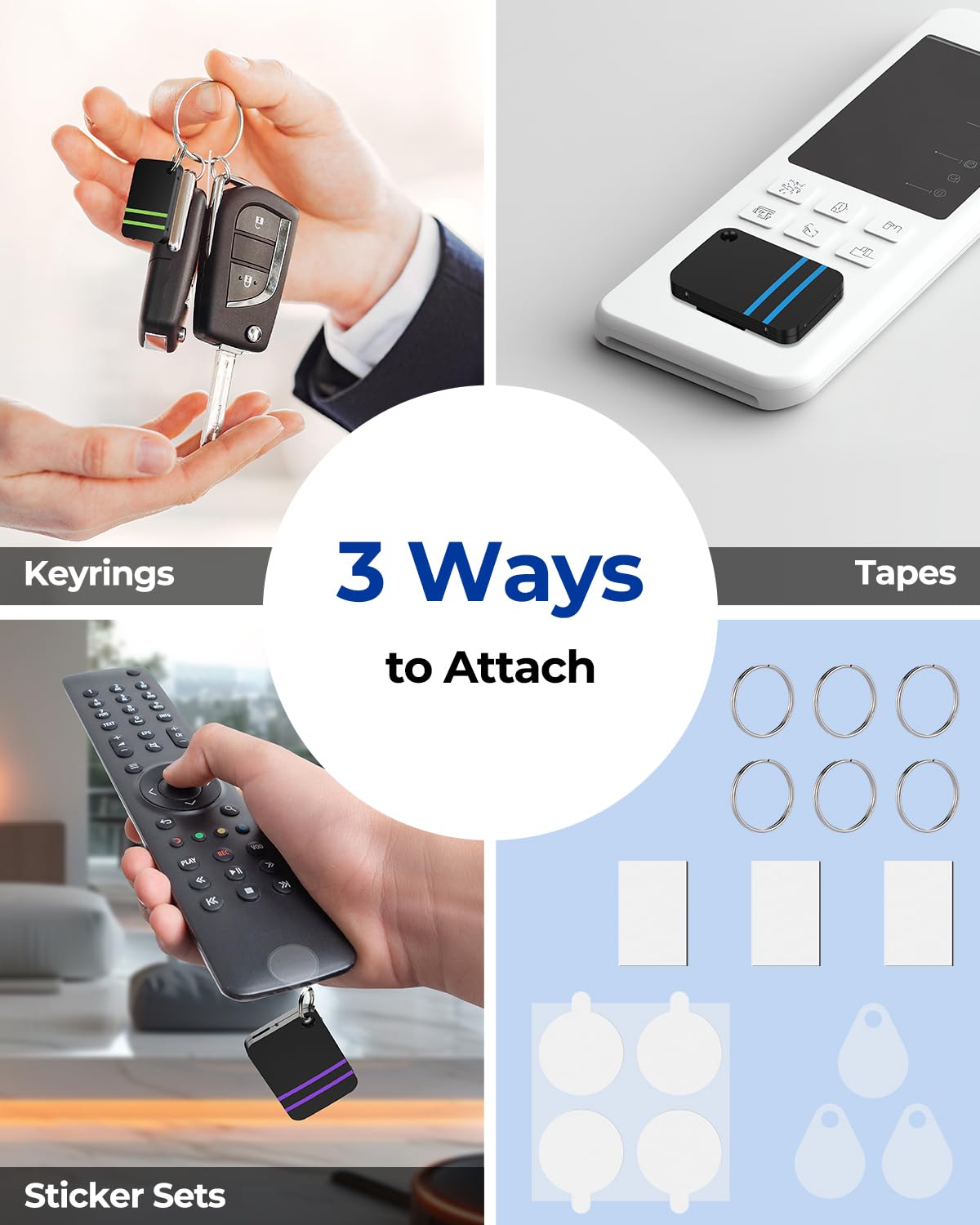 Key Finder Locator with Sound Wallet Tracker Key