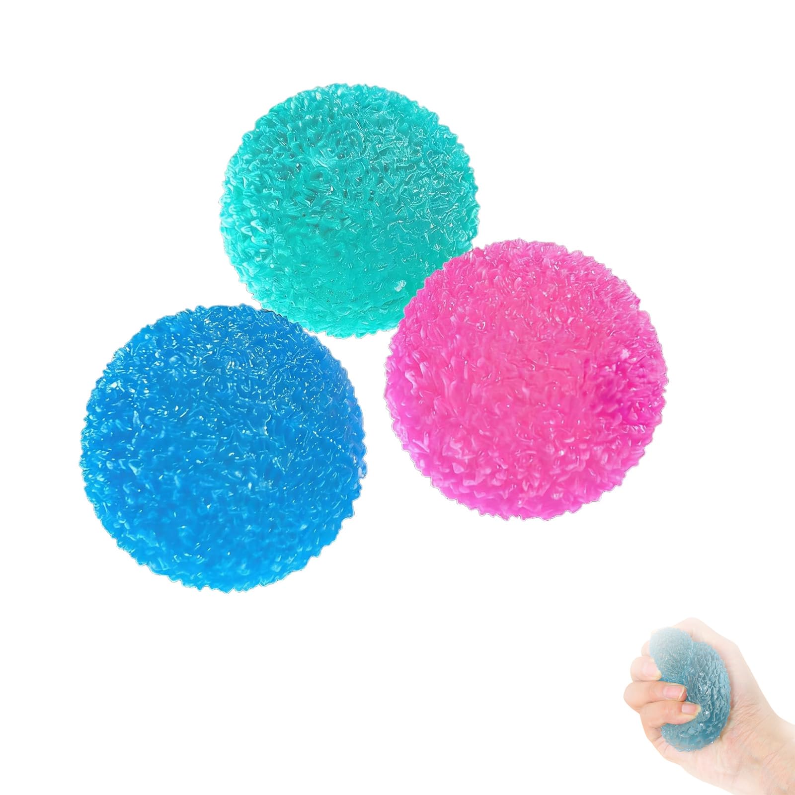 Crystal Mochi Squishy Ball