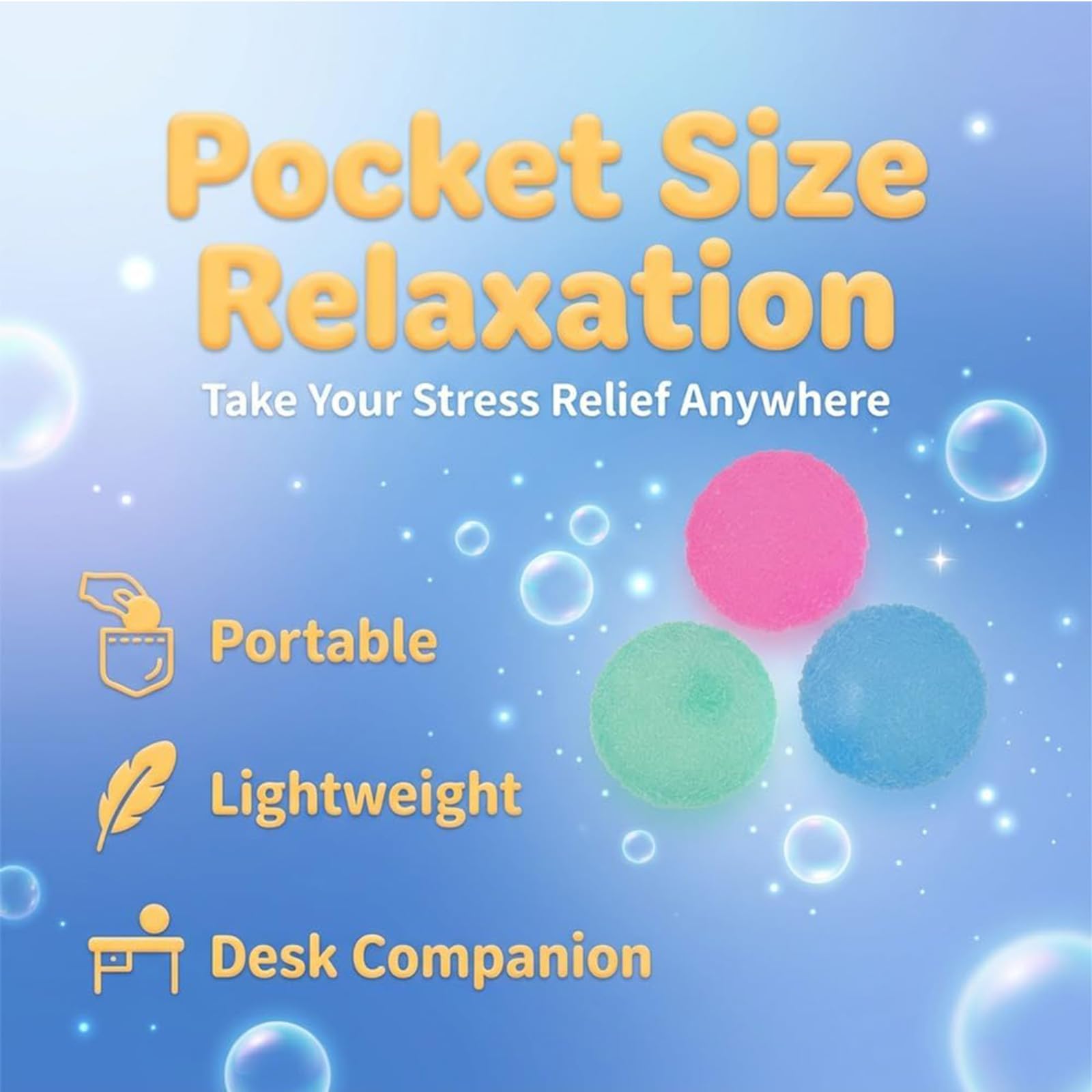 Crystal Mochi Squishy Ball