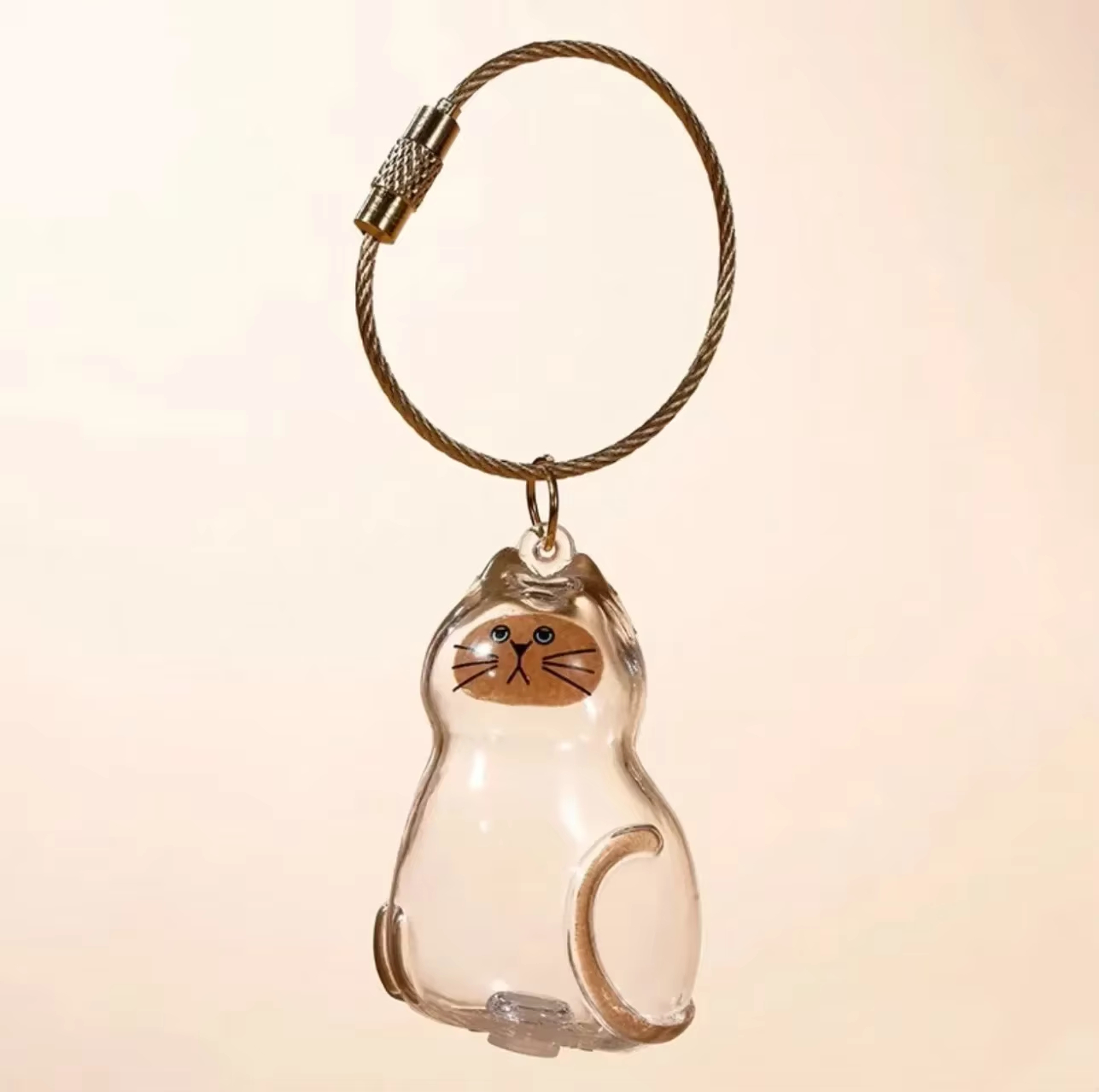 Cute Dog Keychain, Cartoon Puppy Acrylic Keychain, Kawaii Pet Bag Charm for Keys Backpack Purse