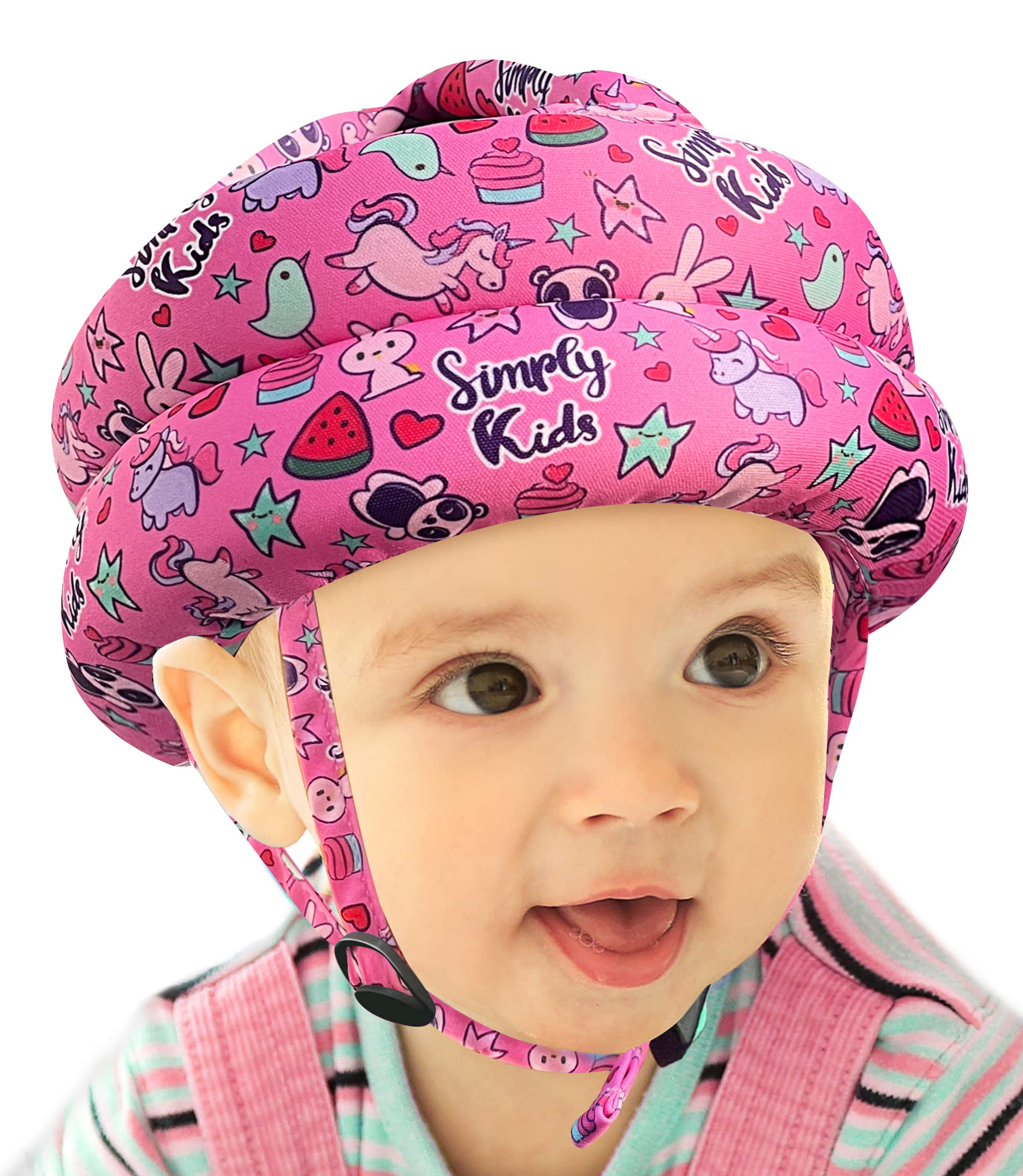Baby Safety Helmet, Soft Anti-Collision Head Protector for Crawling Toddlers