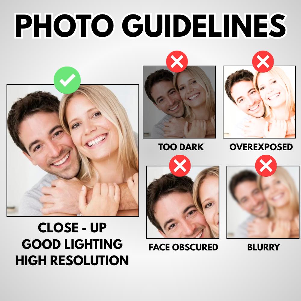Custom Face Funny Car Vent Accessory – Personalized 3D Pin-Up Photo Gift with “Drive Safe” Message