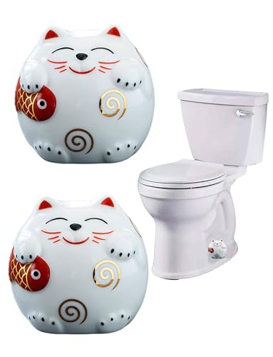 Fish Shaped Ceramic Toilet & Urinal Deodorizer, Long Lasting Bathroom Odor Eliminator Freshener
