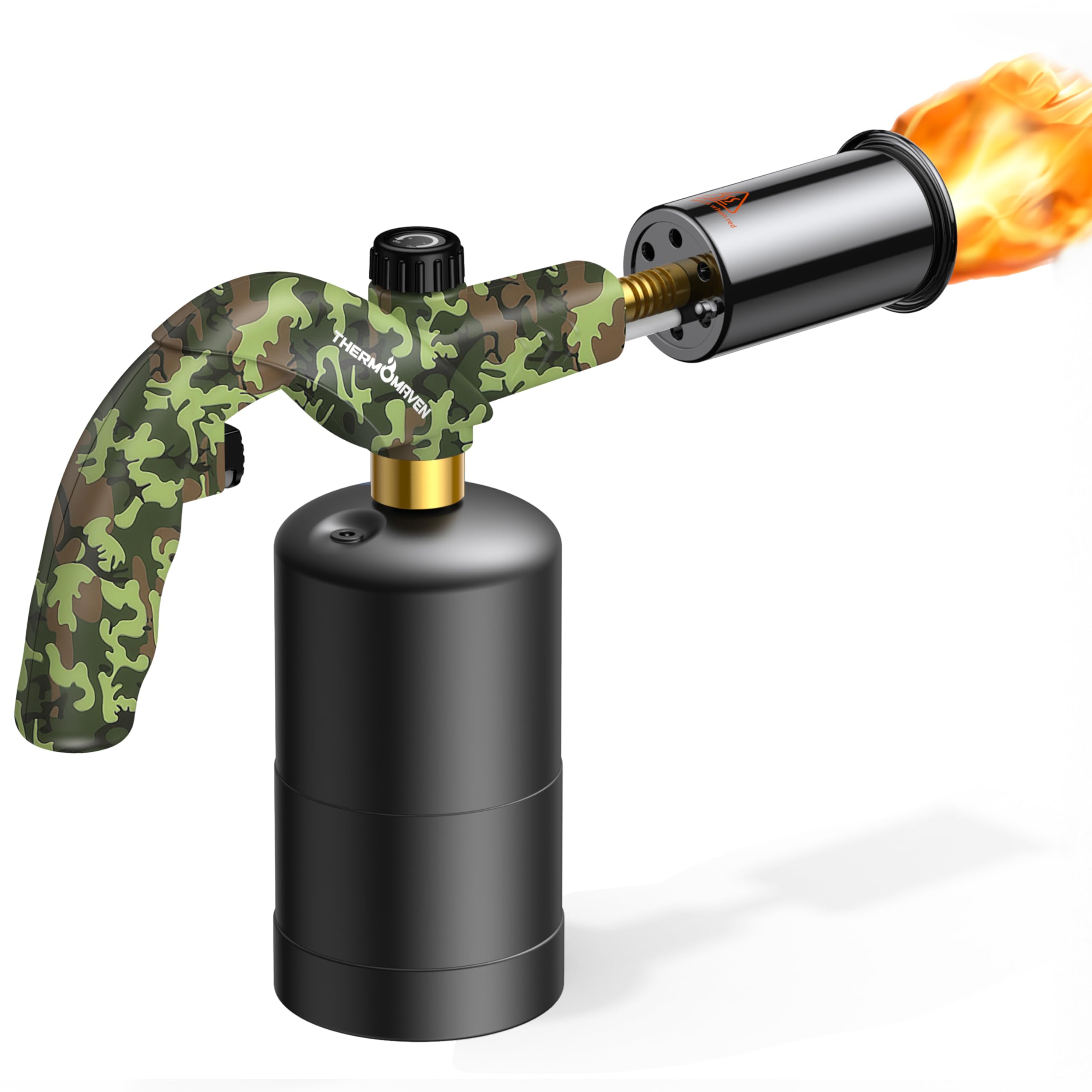Adjustable Flame Propane Torch for BBQ & Cooking