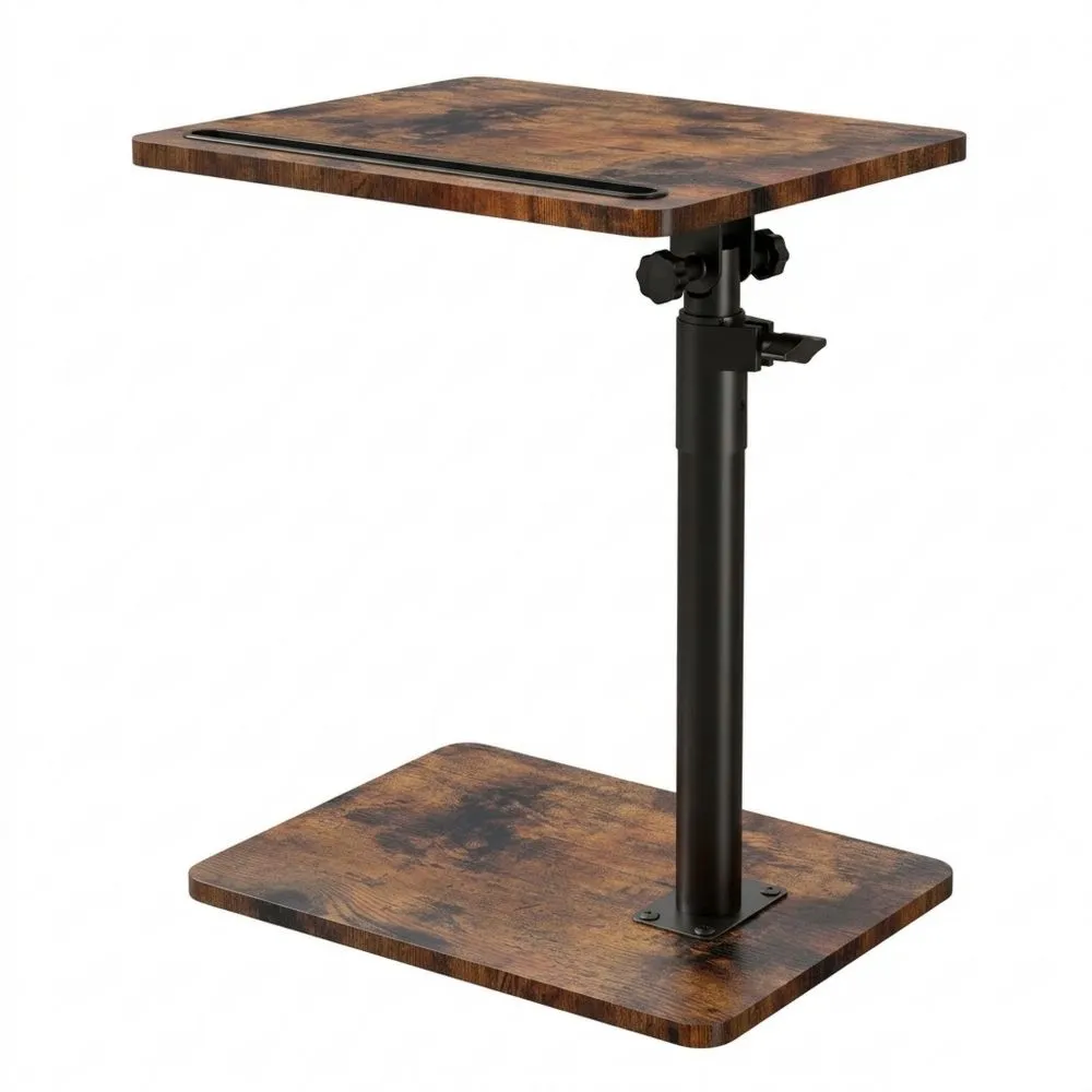 Schwenkbarer Höhenverstellbarer Sofatisch mit Tablet-Halter