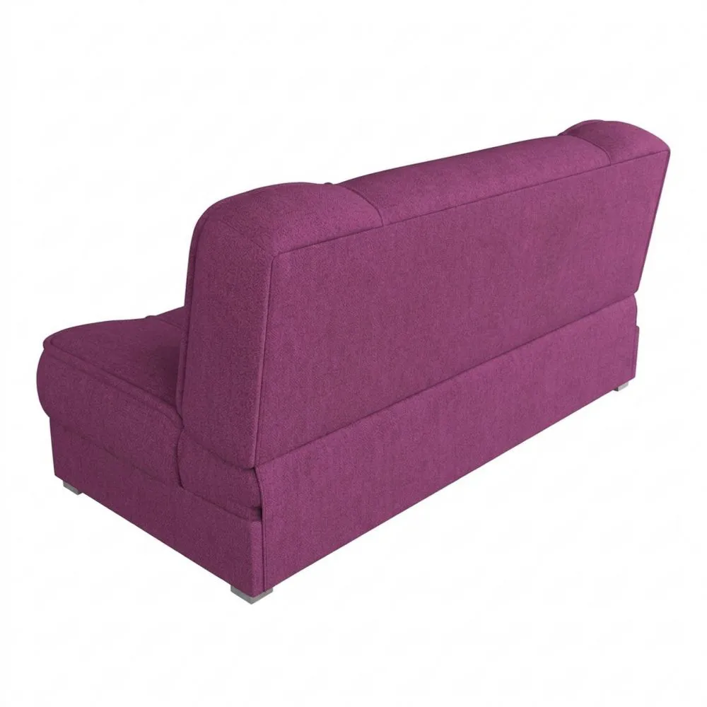 Gemütliches Schlafsofa mit Bettkasten und Schlaffunktion, 3-Sitzer