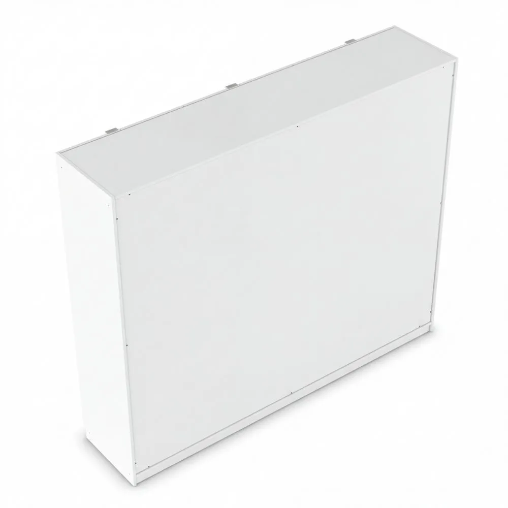 6-türiger Kleiderschrank für Schlafzimmer und mehr, Weiß, 271 cm