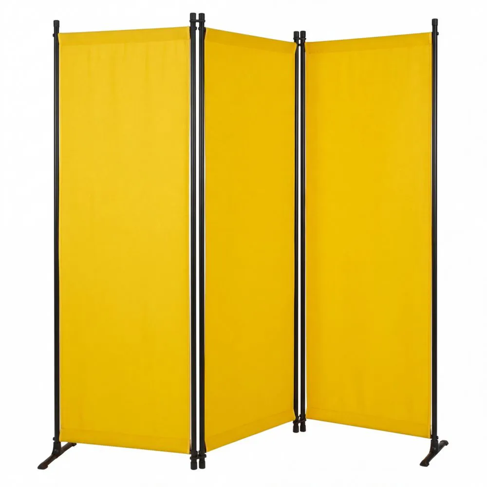 3-teiliger Paravent als Sicht- und Sonnenschutz für Innen- und Außenbereiche