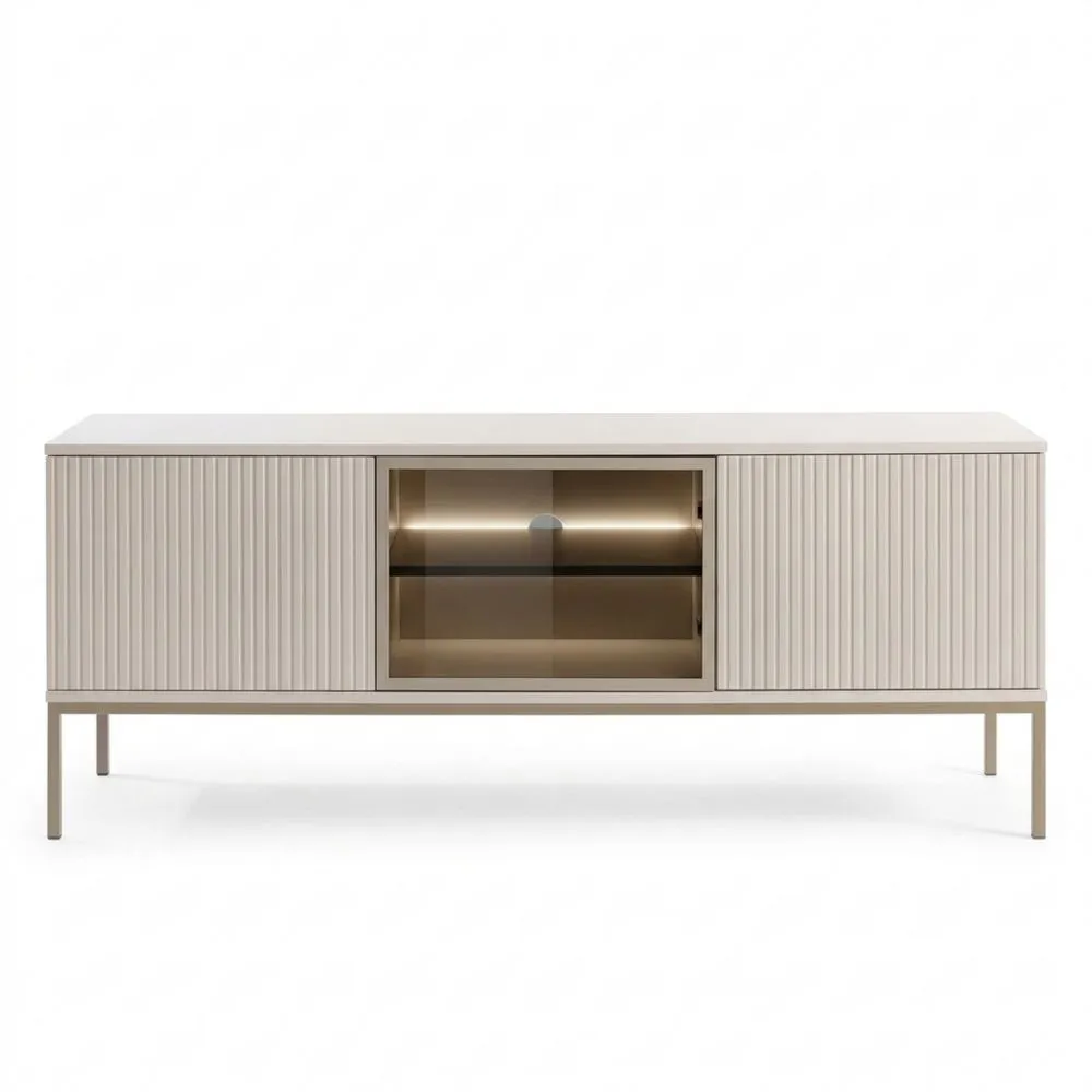 Moderner TV-Schrank, Kaschmir, 154x56x39 cm