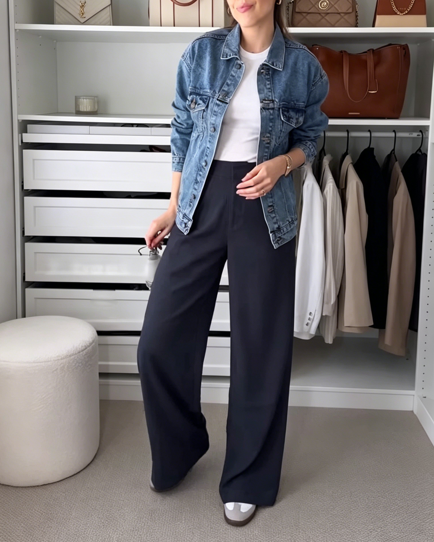 Classic Medium Wash Denim Jacket