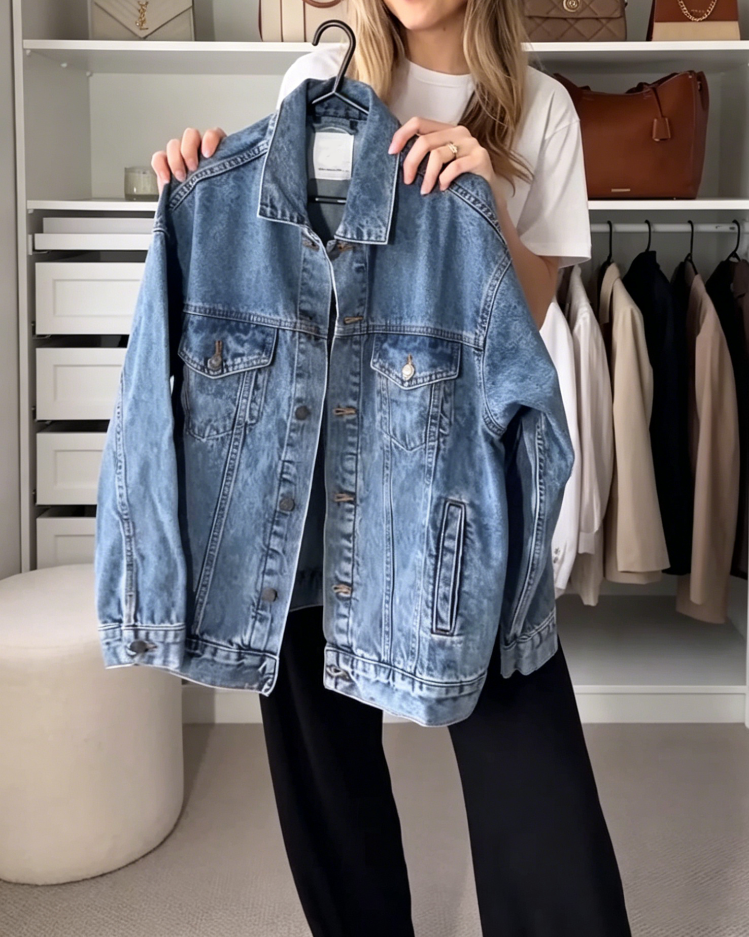 Classic Medium Wash Denim Jacket