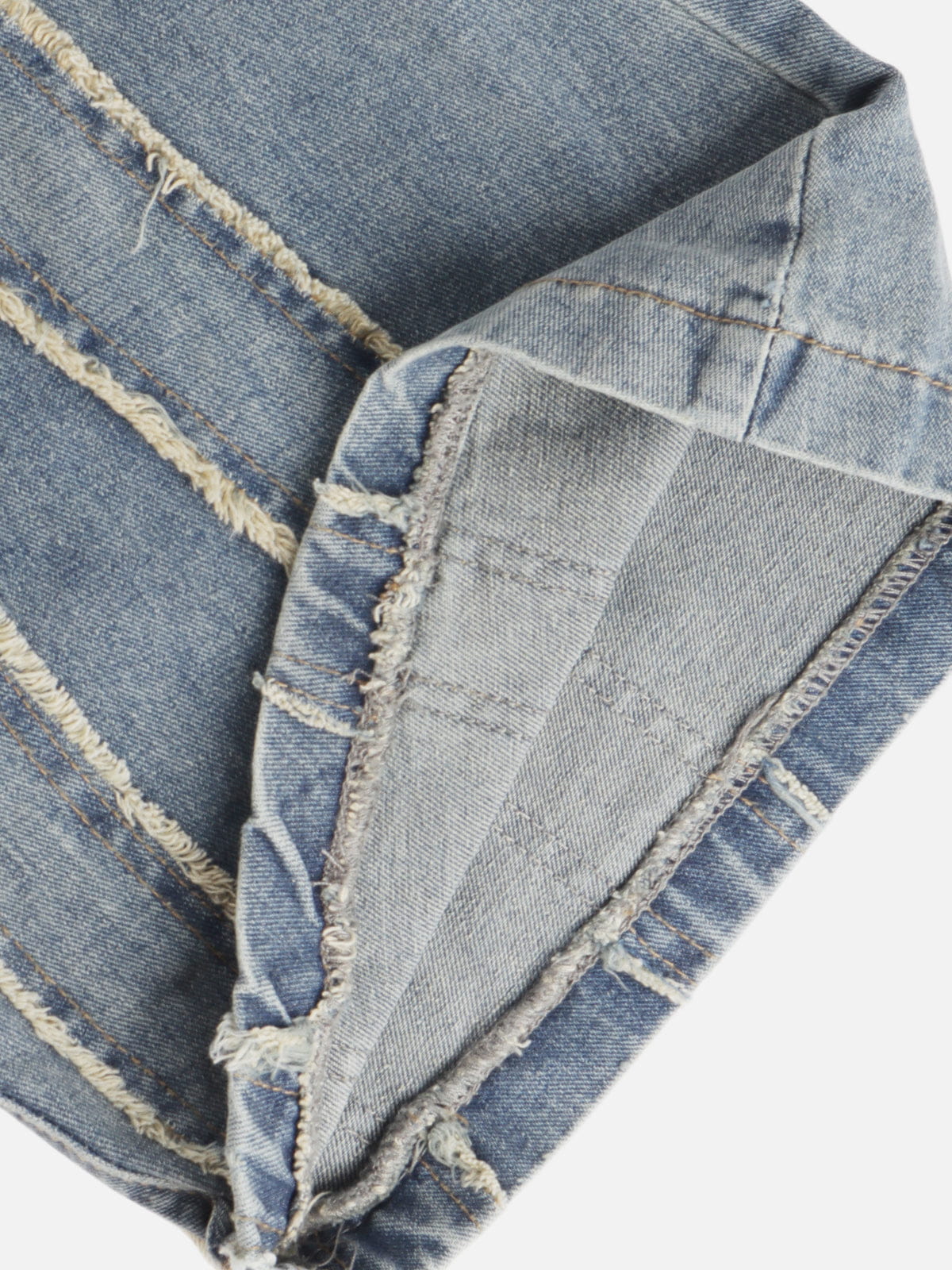 Wave Panel Baggy Barrel Jeans