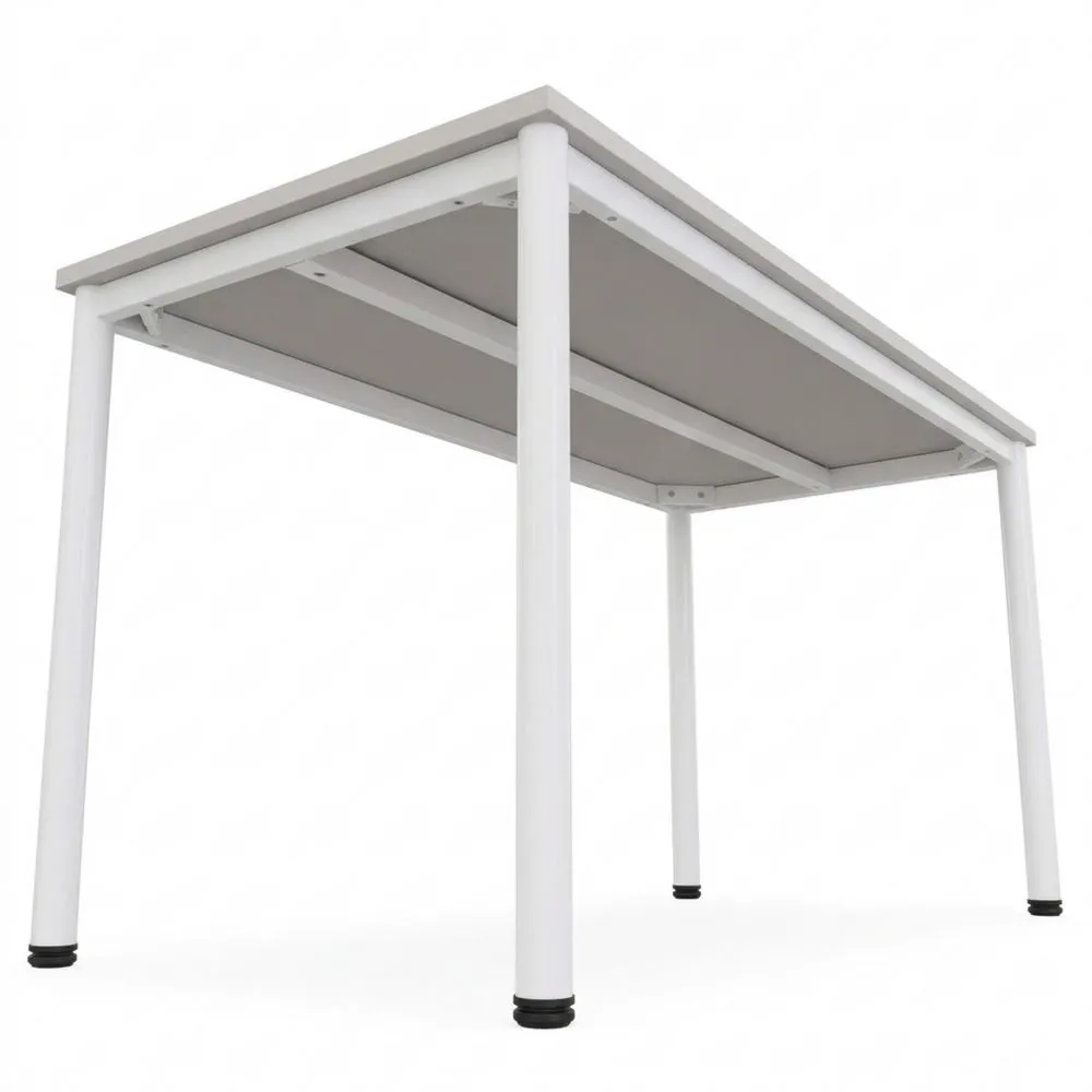 Moderner Konferenztisch mit Metallgestell, vielseitig nutzbar