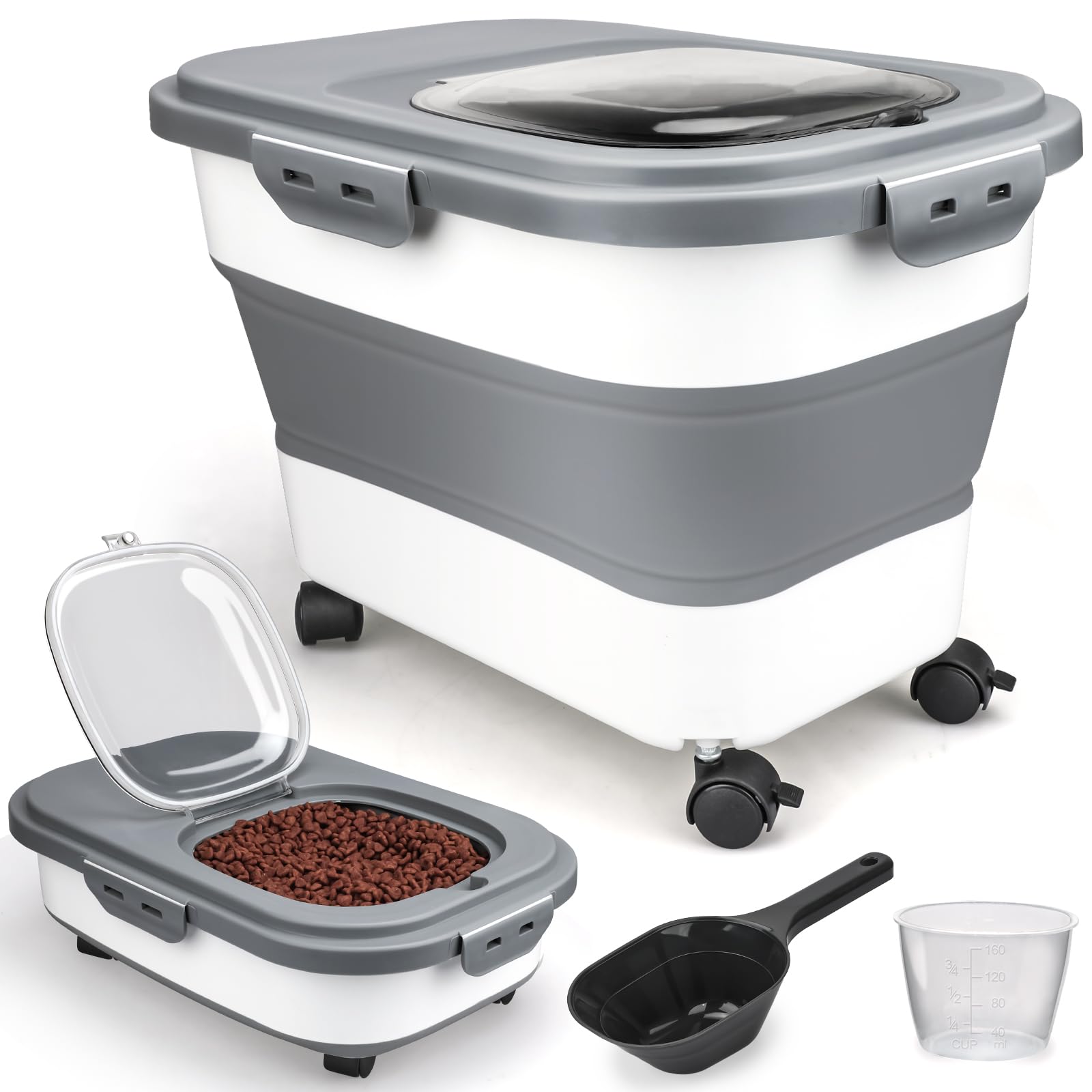 Collapsible Dog Food Storage Bin