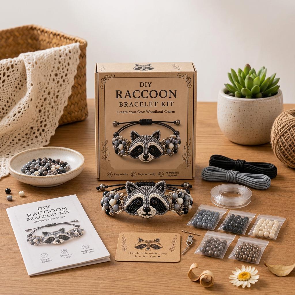 DIY Dachshund Beaded Bracelet Kit – Handmade Sausage Dog Bracelet Craft Set for Beginners | Adjustable Dog Lover Jewelry Gift