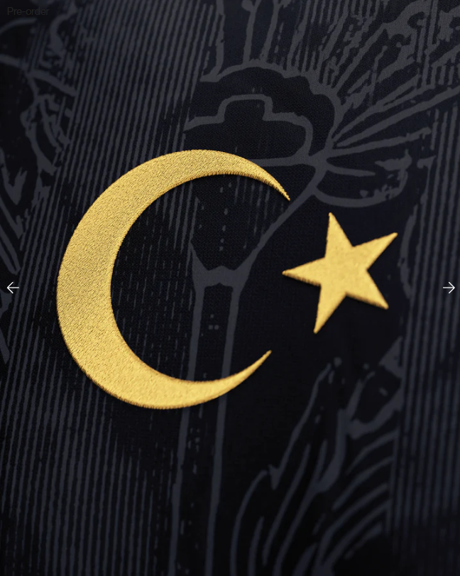Turkey Heritage Jersey (2026WC Edition) - Black
