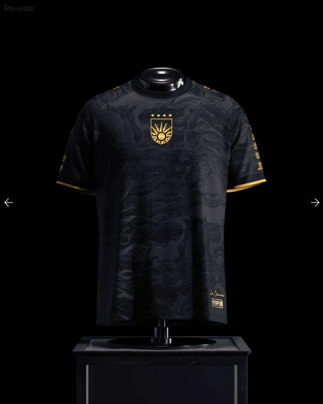 Uruguay Heritage Jersey (2026WC Edition) - Black