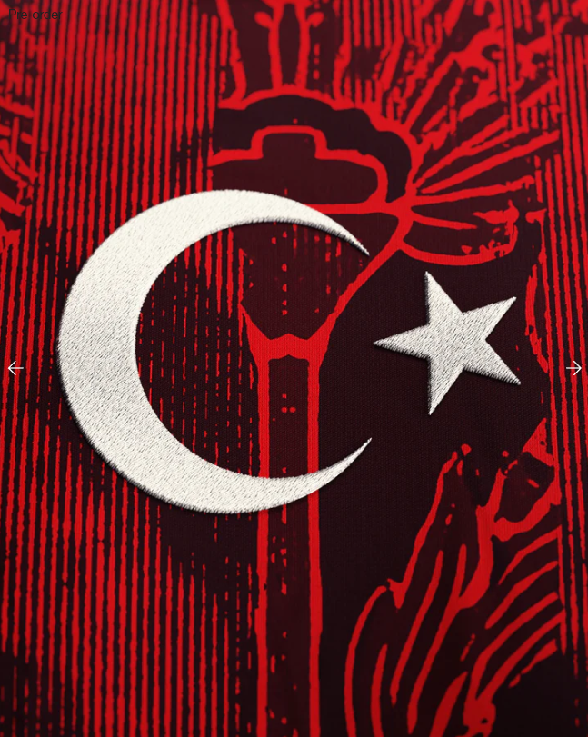 Turkey Heritage Jersey (2026WC Edition)