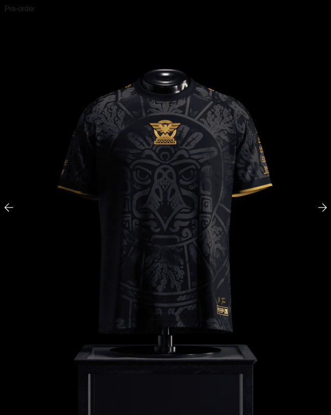 Mexico Heritage Jersey (2026WC Edition) - Black