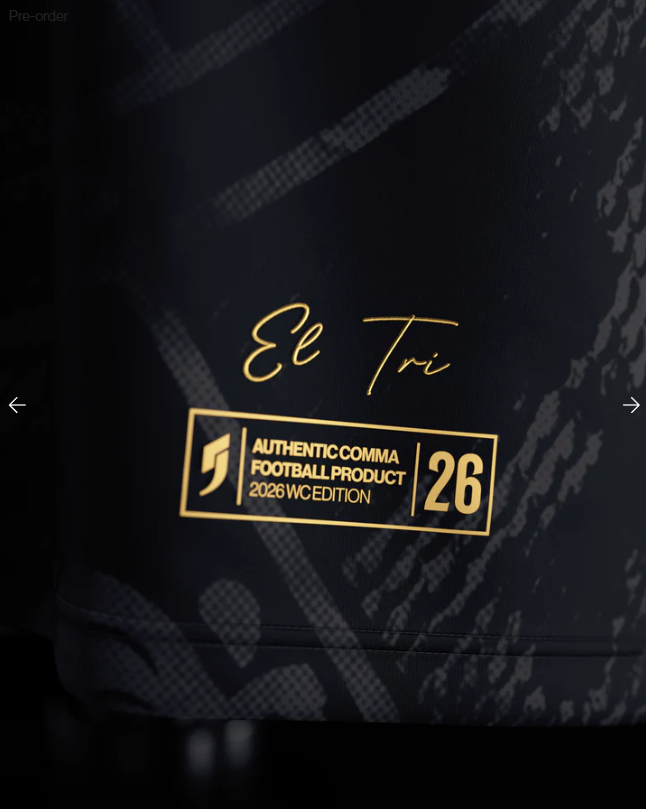 Mexico Heritage Jersey (2026WC Edition) - Black