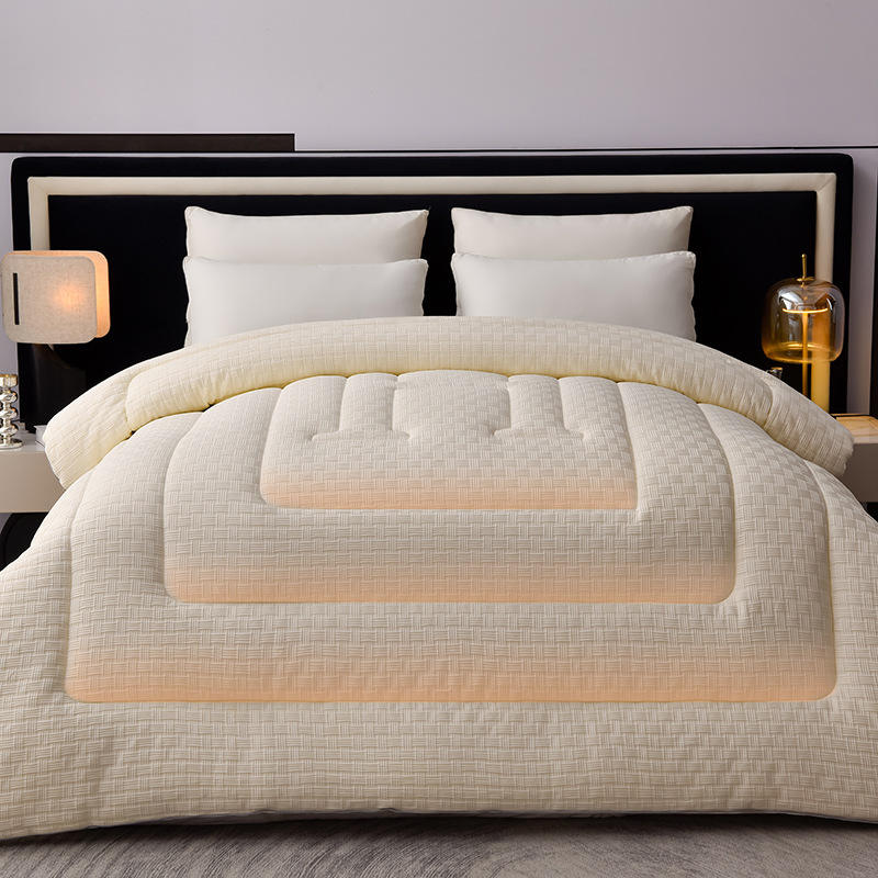 OEM ODM Wholesale Waffle Weave Solid Color Comforter Winter Thermal Breathable for Bedroom Home Bulk Order