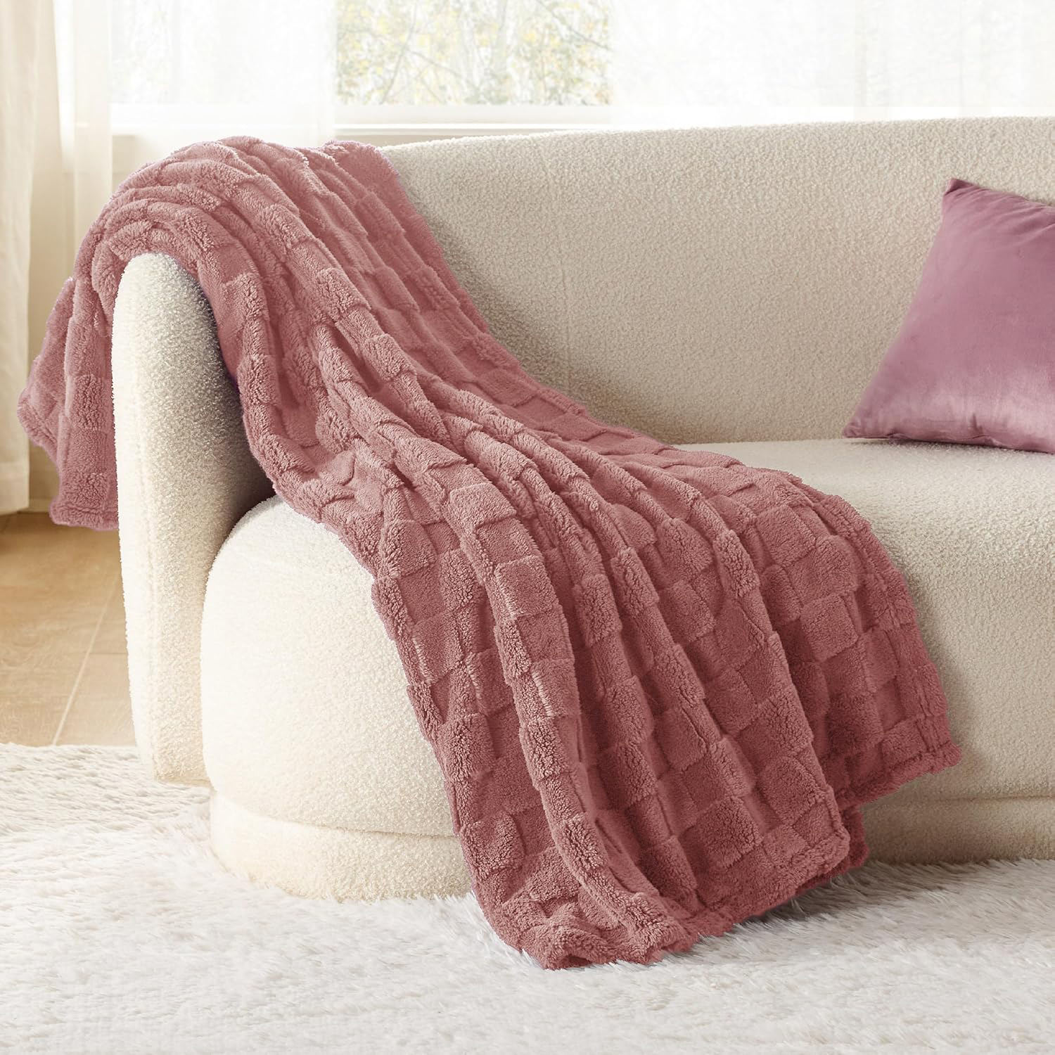 Jacquard Knitted Flannel Fleece Blanket, Custom 100% Polyester Soft Warm Throw for Bed Sofa Hotel Home