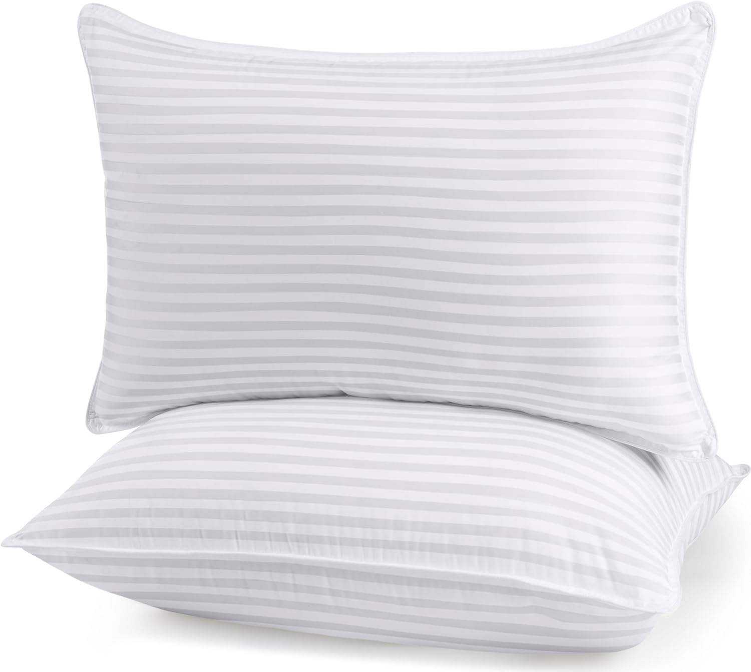 Custom Design Hotel Quality Cooling Bed Pillows White Set of 2 Personalized Home Hotel Sleeping Pillows Custom Logo