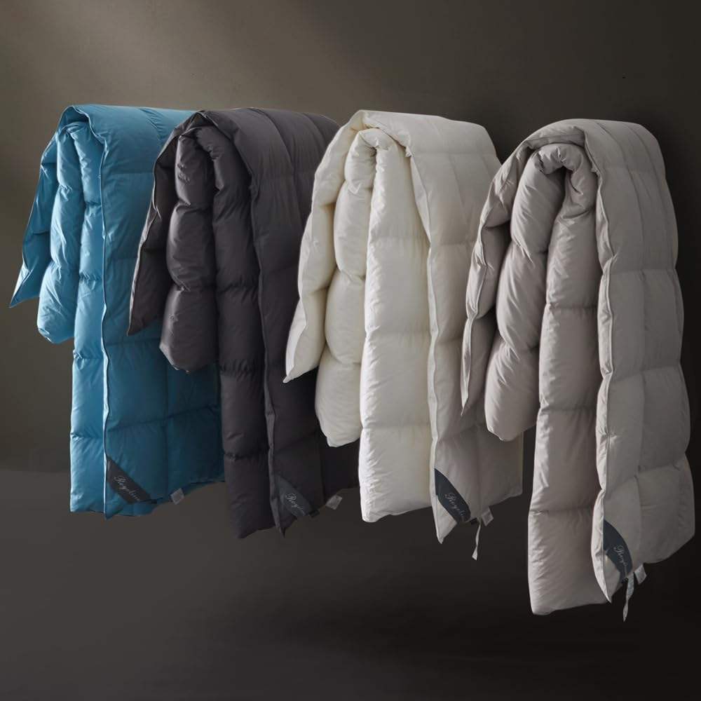 Down Filled 100% Cotton Comforter, Luxury Warm Quilted Bedding Set, Custom Duvet Insert for Home Hotel Hospitality OEM