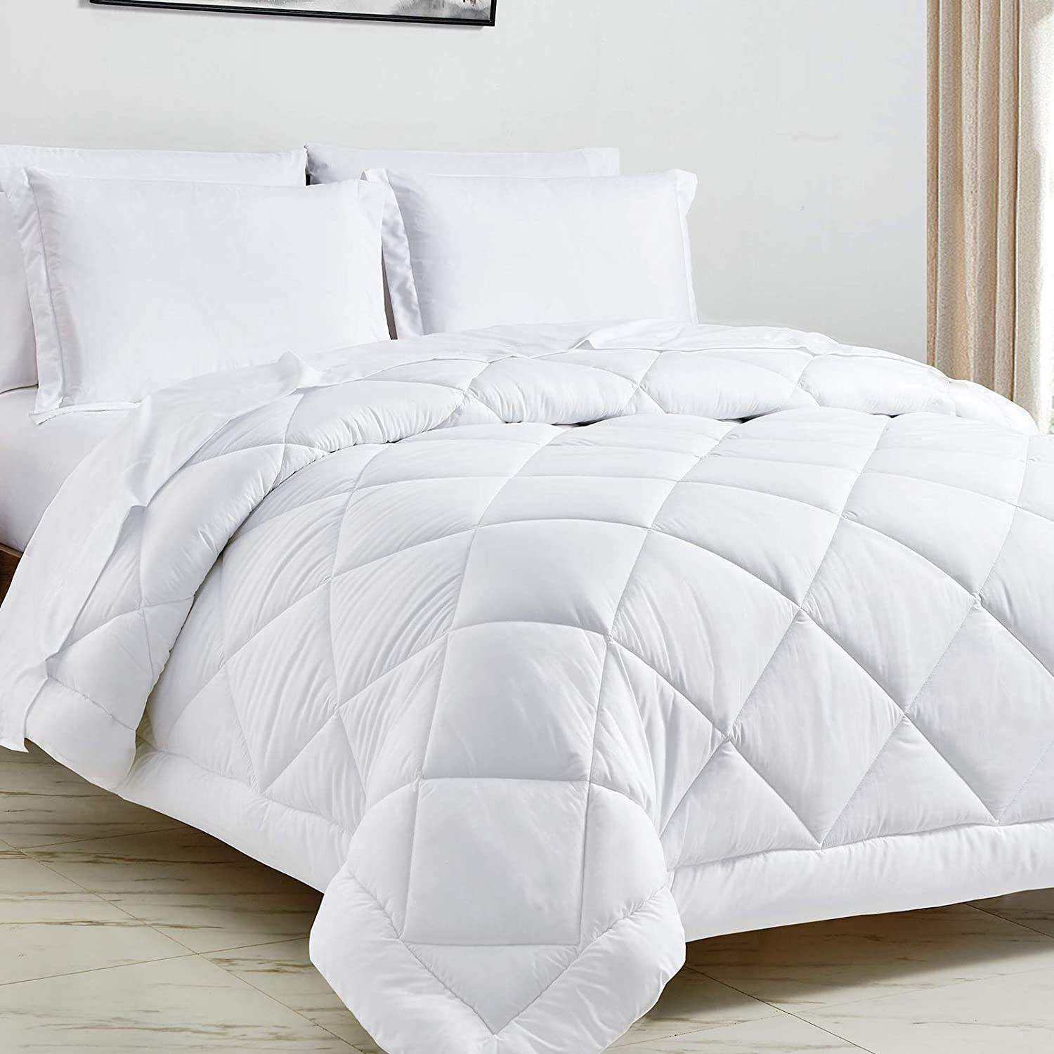 Custom Soft Cotton Microfiber Polyester Summer Comforter Down Alternative Fill OEKO-TEX Certified for Bedroom Home OEM ODM