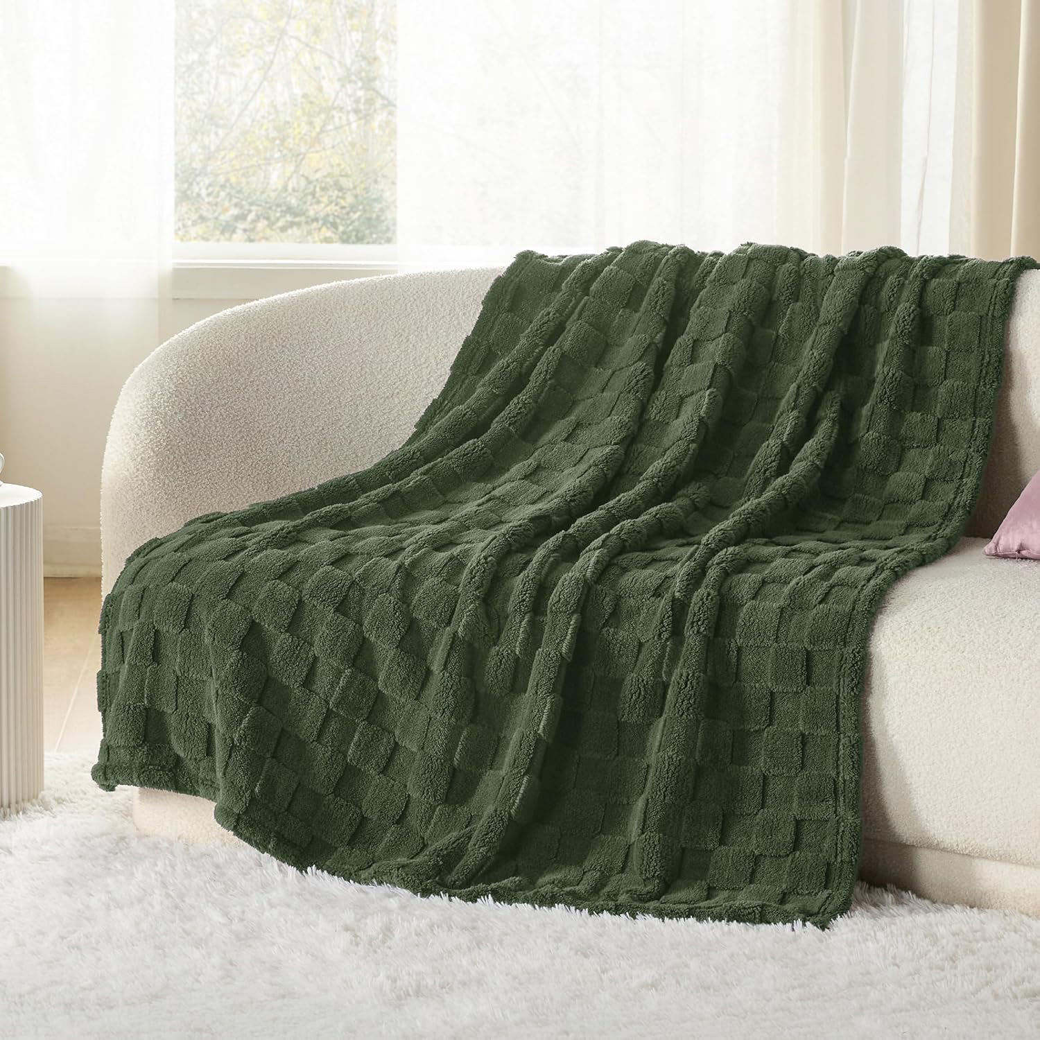 Jacquard Knitted Flannel Fleece Blanket, Custom 100% Polyester Soft Warm Throw for Bed Sofa Hotel Home