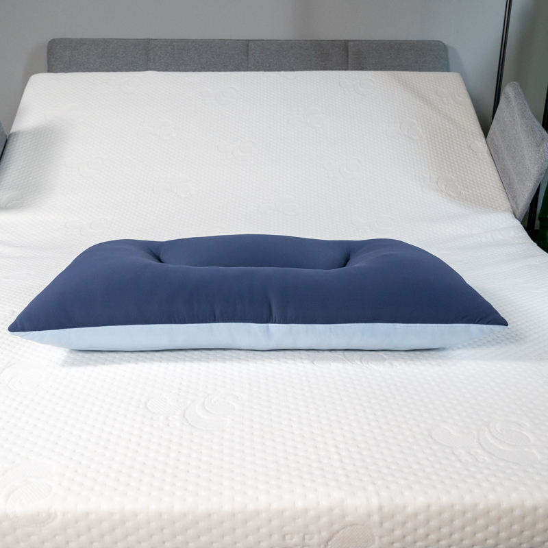 Eco Friendly Cooling Pillow Gel Infused Surface Shredded Memory Foam Core Two Sides Neck Support For Adult Home Bedroom