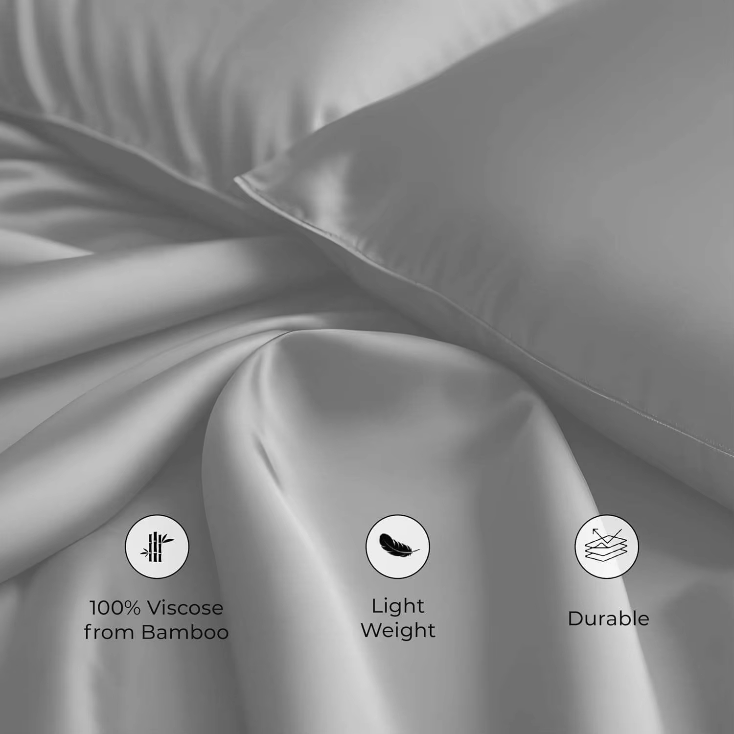 New Arrive Custom OEM ODM Silky Soft Rayon Derived From Bamboo Fiber Cooling Sheet Set for Home Hotel Summer Bedding Wholesale