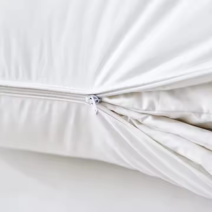 Luxury 5 Layer Goose Down Feather Pillow Insert Cotton Cover Adjustable Neck Support Pillow Inner Wholesale OEM ODM