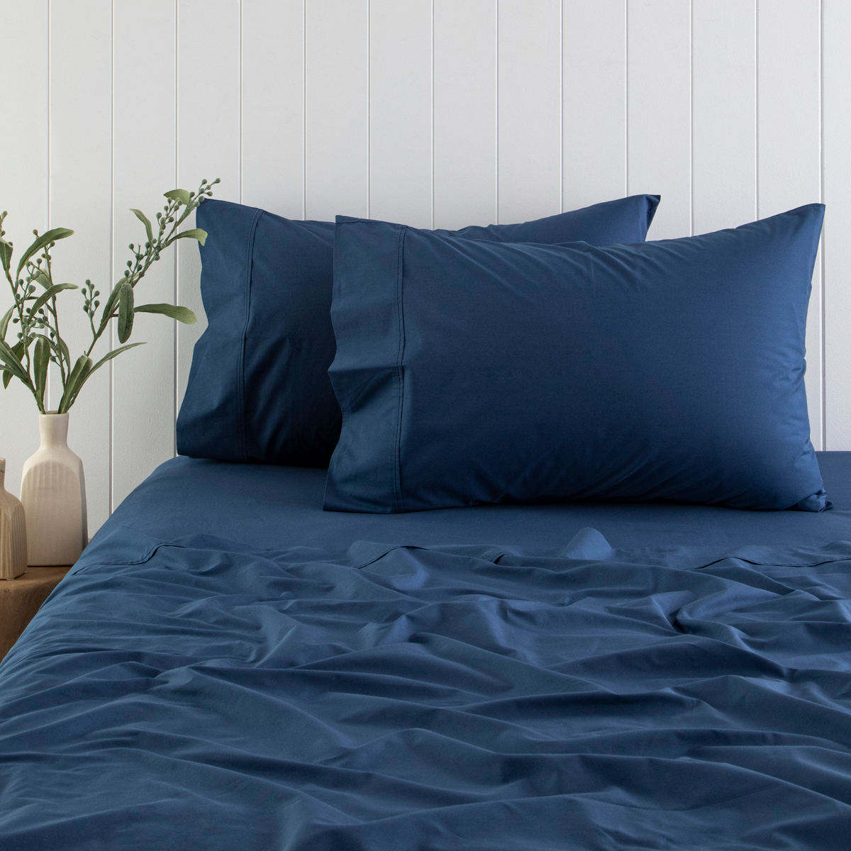 Luxury Cotton Sateen Sheet Set OEM ODM 300TC Egyptian Cotton Sateen Sheet Set 4pc Solid Color for Hotel Wedding Home