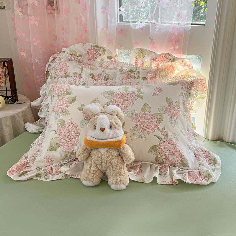 Wholesale OEM ODM Cotton Bedding Set for Home Hotel Soft Smooth King Size Duvet Cover Bed Sheet Pillowcases