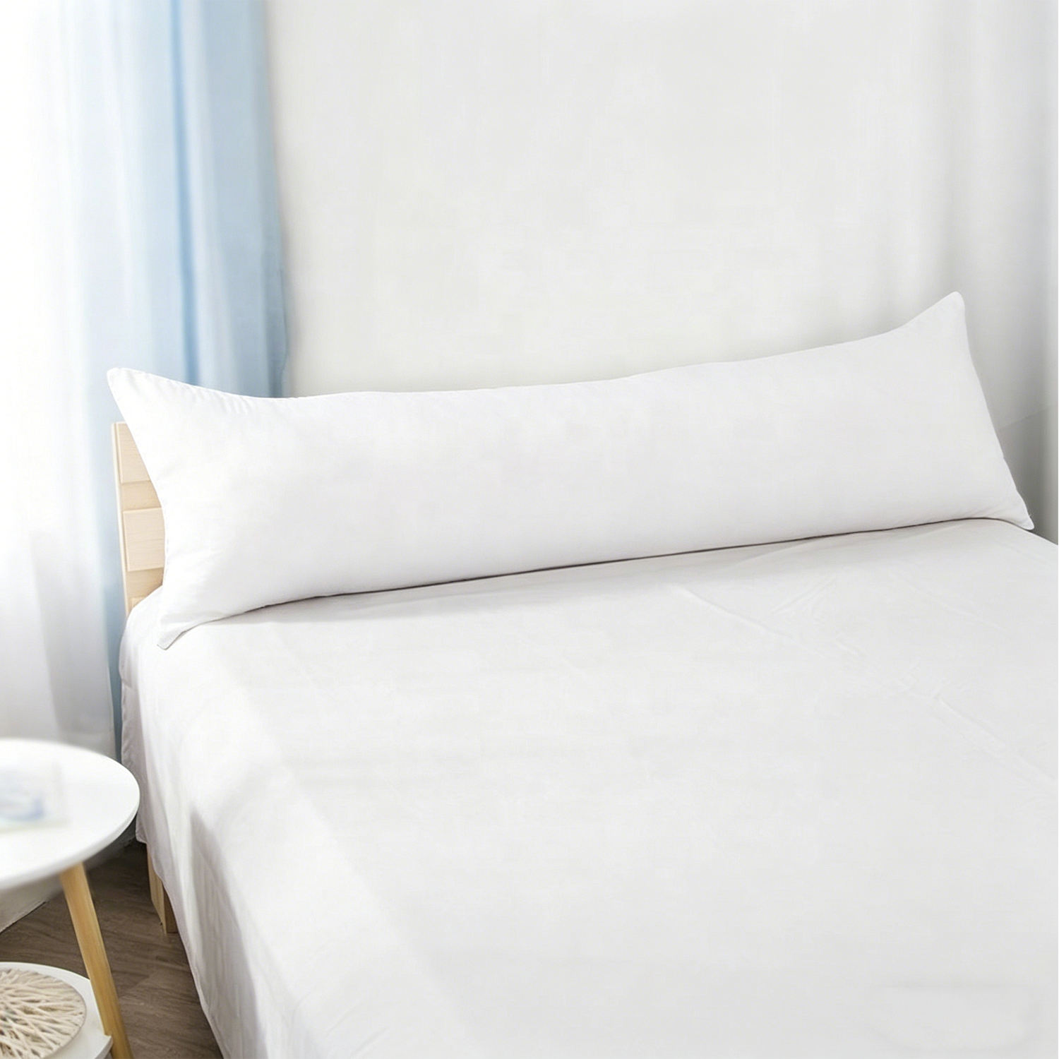 New Arrive 21x54 Inch Microfiber Body Pillow Insert Ultra Soft Pregnancy Pillow for Full Body Sleeping Support OEM ODM