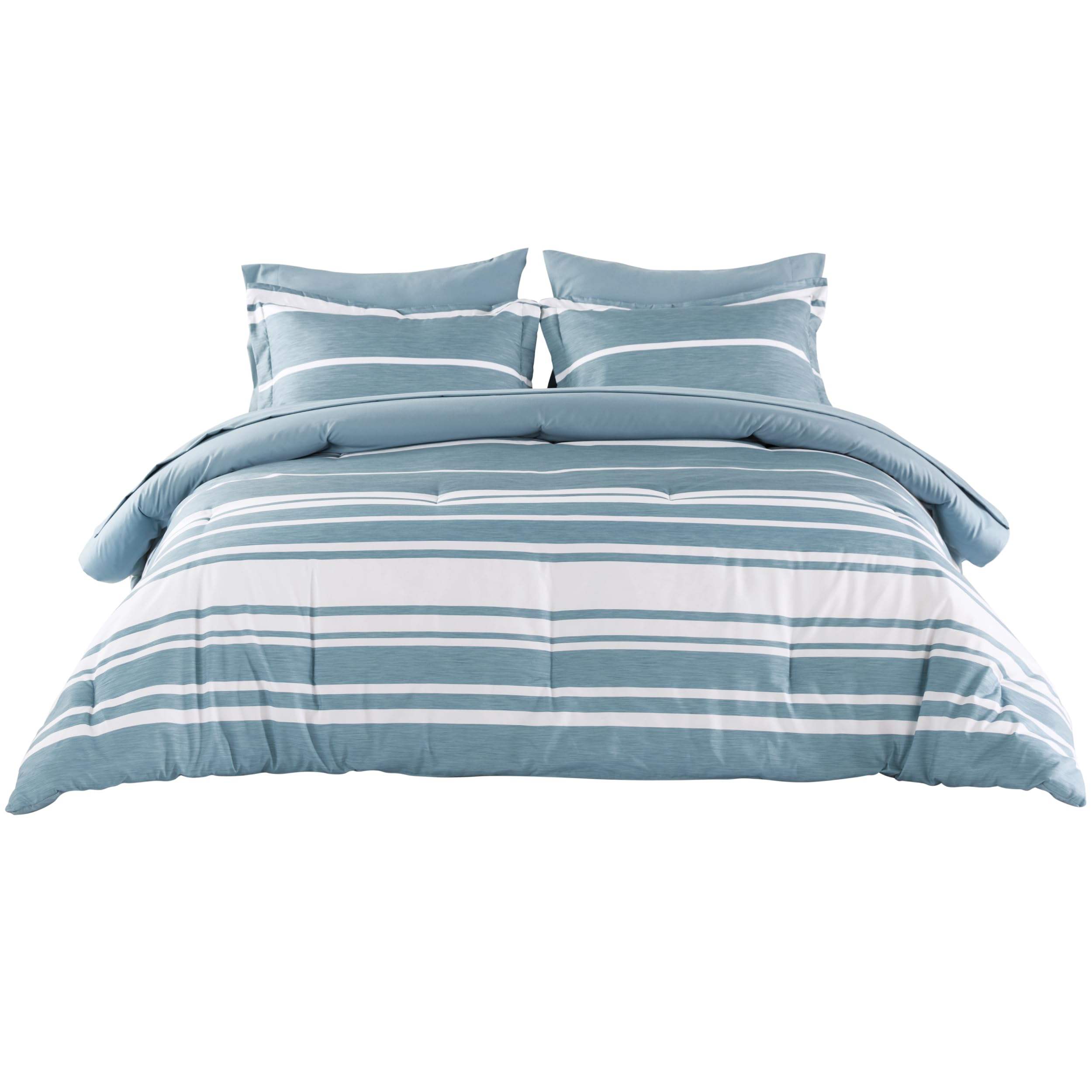 Custom Printing Royal Blue Comforter Sets 300TC Polyester Simple Luxury King Size Bedding for Wedding Hotel Home OEM ODM