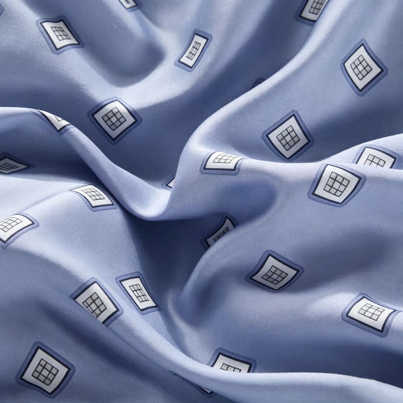 Custom Logo 300TC Printed Bedding Set Breathable Cooling Comforter for Home Bedroom OEM ODM