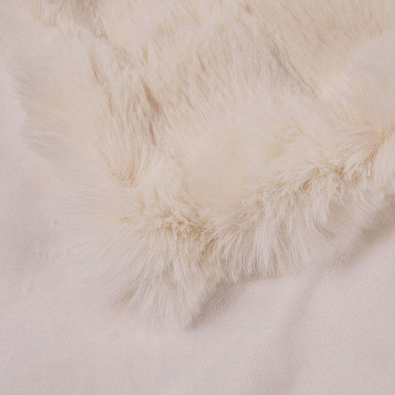 Customizable Tie Dye Faux Fur Throw Blanket, Plush Cozy Sofa Couch Blanket, Home Hotel Use OEM ODM Available Luxury Bedding