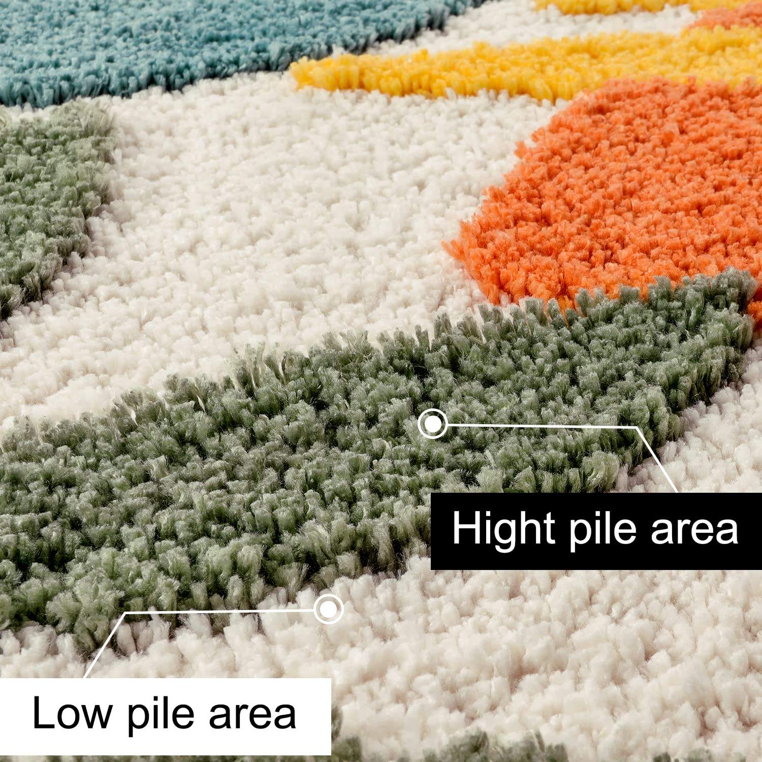 Customized Modern Abstract Soft Microfiber Bath Rug Custom Design Shaggy Tufted Bathroom Mat Non Slip Water Absorbent OEM ODM