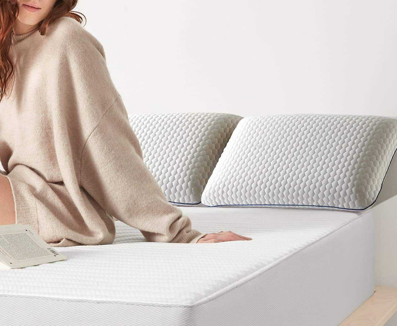 Custom Logo Cooling Gel Infused Memory Foam Pillow Orthopedic Bed Pillow for Side Back Stomach Sleepers