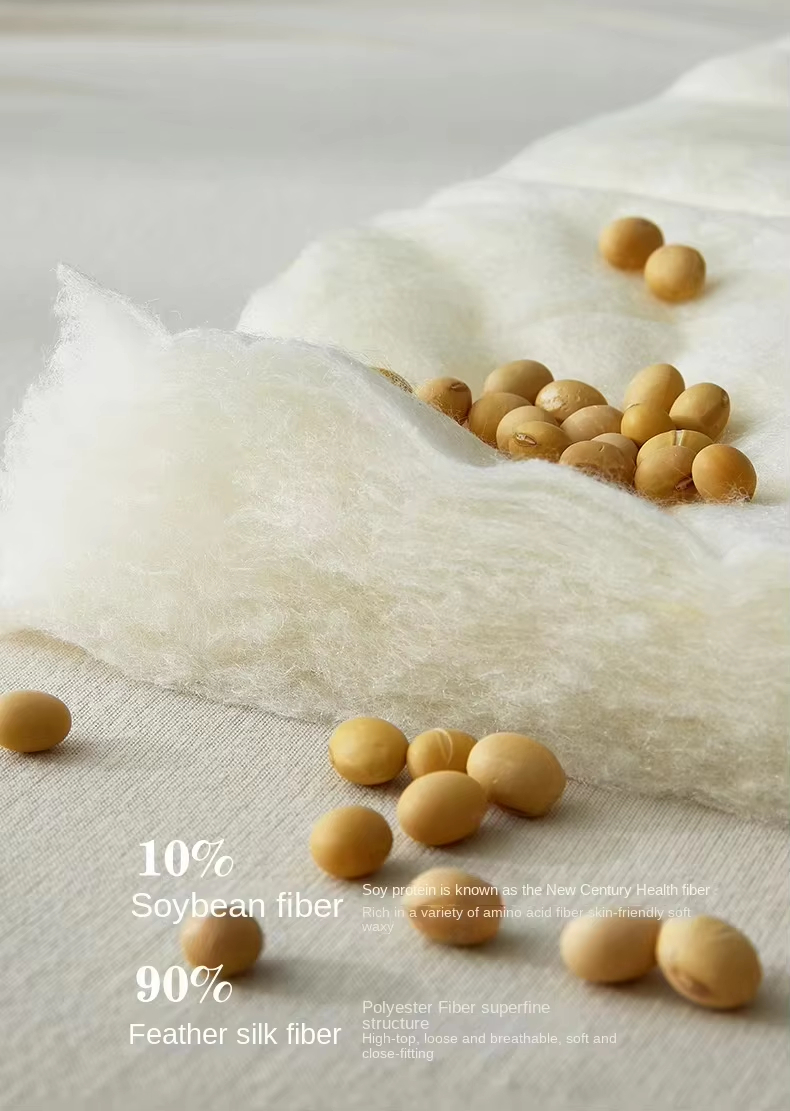 Custom OEM ODM Hilton Style Soybean Fiber Summer Quilt Soft Durable Breathable Quilt Suitable for All Home Hotel Use