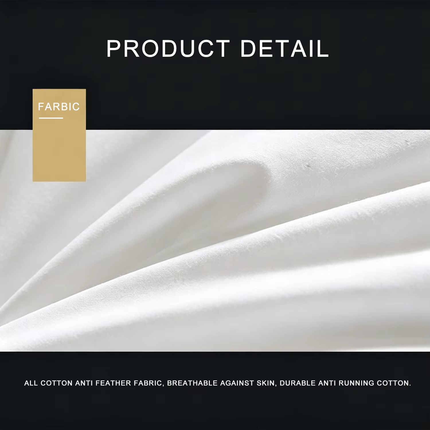 OEM ODM 100% Cotton Hotel Comforter Breathable Warm Solid White All Season Home Hotel Use Solid White All Season