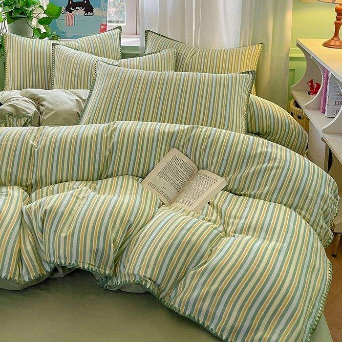 2026 Custom New Arrival a Class Embroidered 100 Percent Cotton 300TC Bedding Set OEM ODM All Season Use