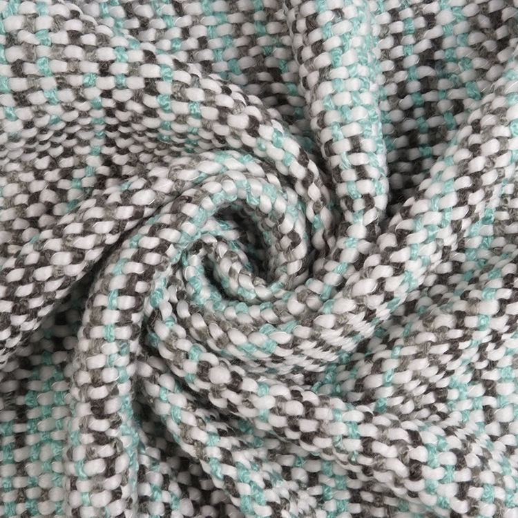 Premium Acrylic Knitted Throw Blanket With Tassel Soft Breathable Lightweight Space Dye Blanket for Daily Rest and Decoration